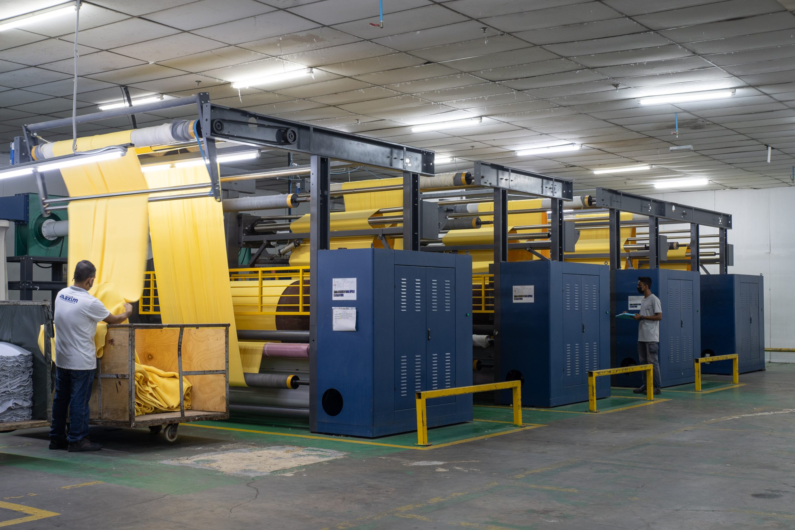 Finishing Department MAXIM TEXTILE TECHNOLOGY